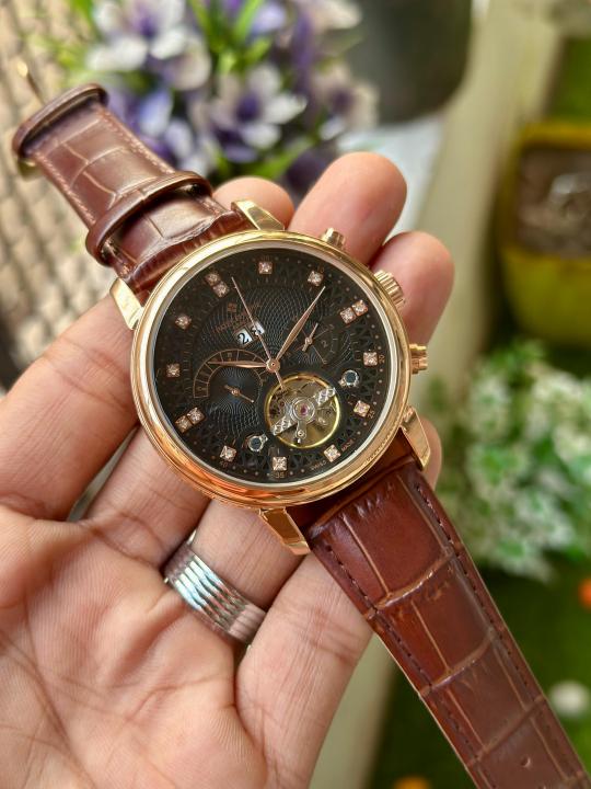 Patek_Philippe leather automatic