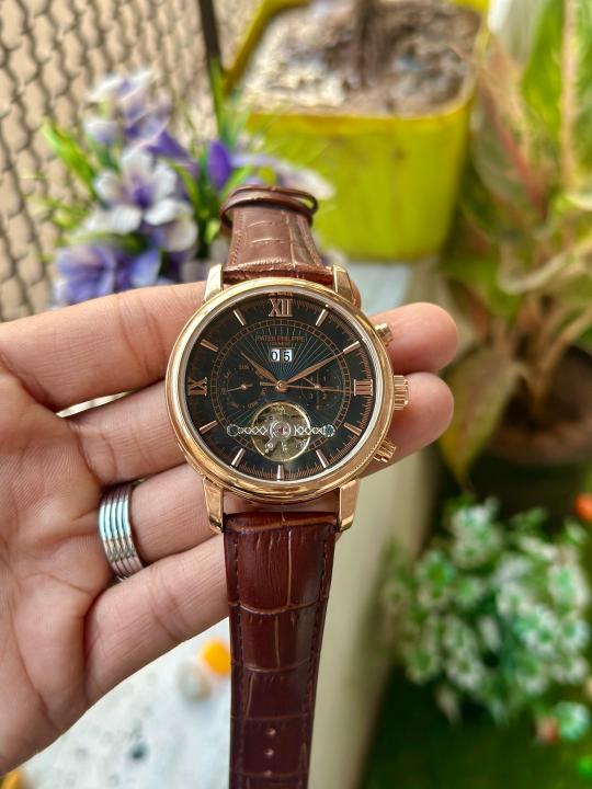 Patek_Philippe leather automatic