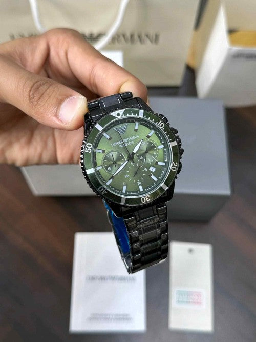 EMPORIO ARMA_  BLACK GREEN