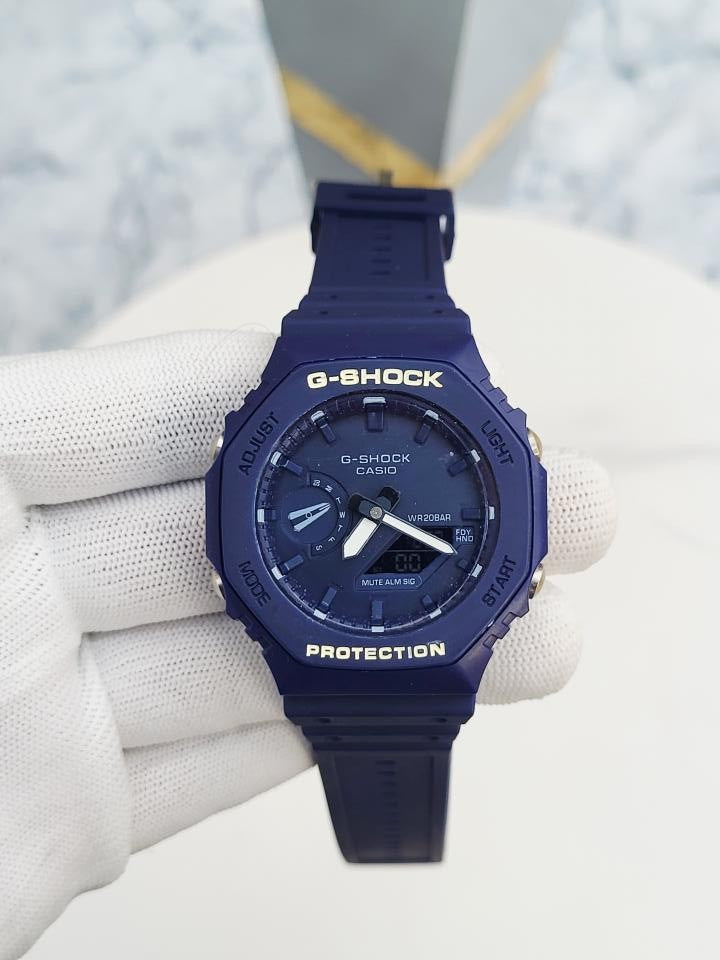 SALEAT111 CASIO G-SHOCK 2100 Full Blue AT198B