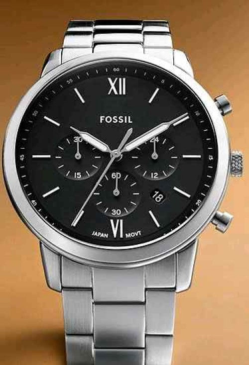 FOSSIL_NEUTRA SILVER BLACK