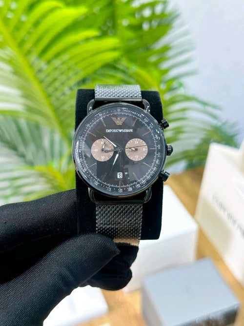 emporio  arma_luigi ar1968 black premium