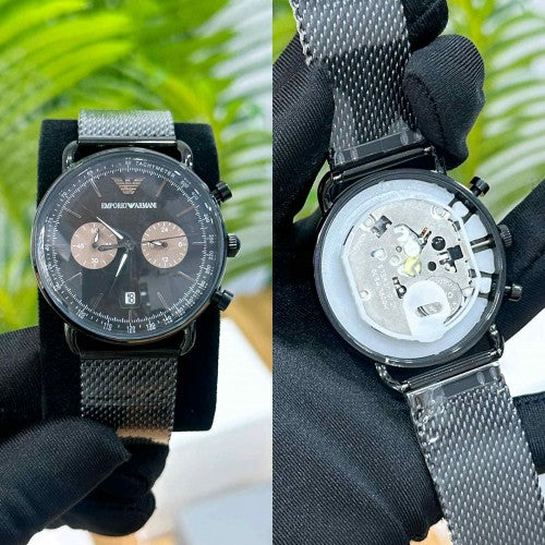 emporio  arma_luigi ar1968 black premium
