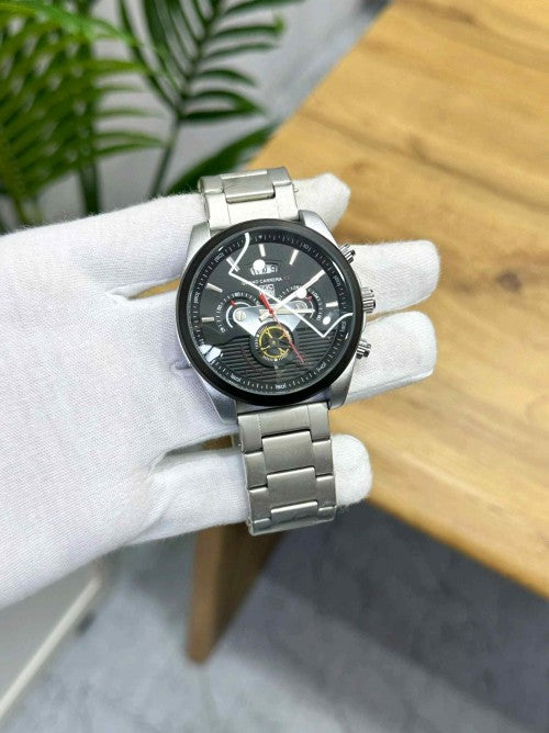 TAG_HEUER_ CARRERA CR7  SILVER BLACK