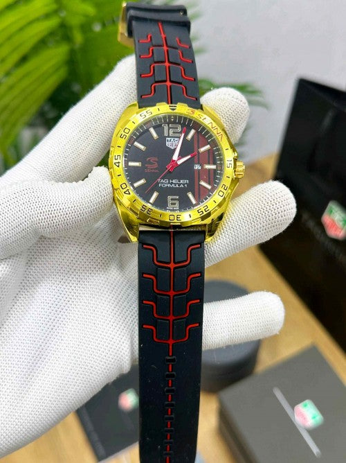 TAG HEUER_ FORMULA 1 SENNA SPECIAL EDITION GOLD