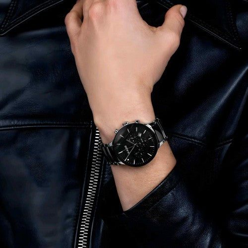 RADO_CENTRIX CHRONOGRAPH IN SILVER BLACK