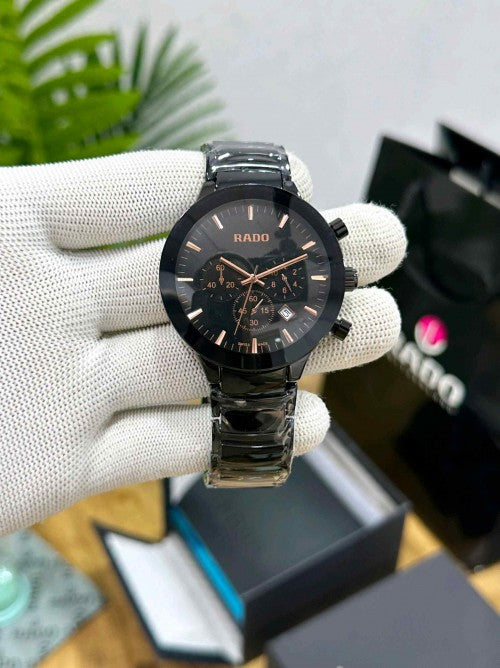 RADO_CENTRIX CHRONOGRAPH IN BLACK ROSE