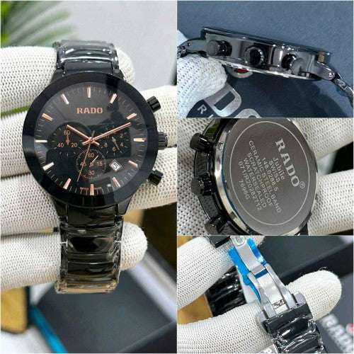 RADO_CENTRIX CHRONOGRAPH IN BLACK ROSE