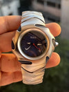 PATE METAL BLUE DIAL