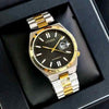 CITIZEN_ TSUYOSA TO TONE GOLD BLACK DIAL