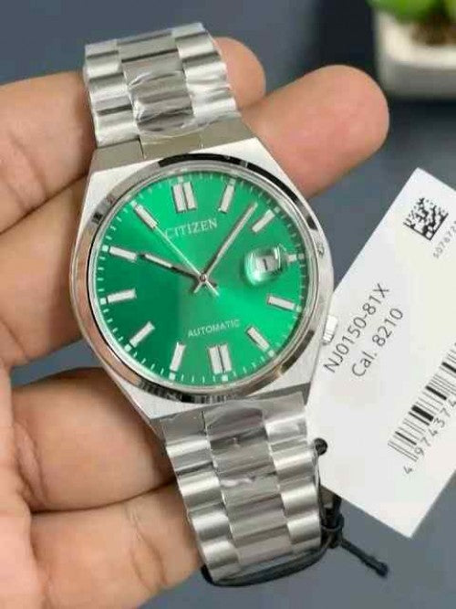 CITIZEN_ TSUYOSA SILVER  GREE DIAL