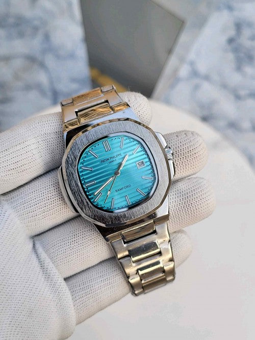 PATEK_ PHILLEPE_ QUARTZ SILVER  TIFFANY