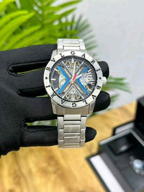 BVLGARI_ STEEL FOR MENS