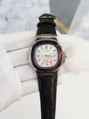 PATEK PHILIPE NAUTILUS BLACK SILVER WHITE DIAL 377