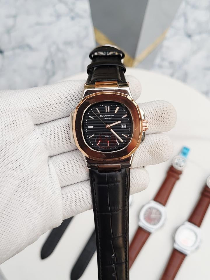 PATEK_PHILIPPE NAUTILUS BLACK COPPER BLACK DIAL 377