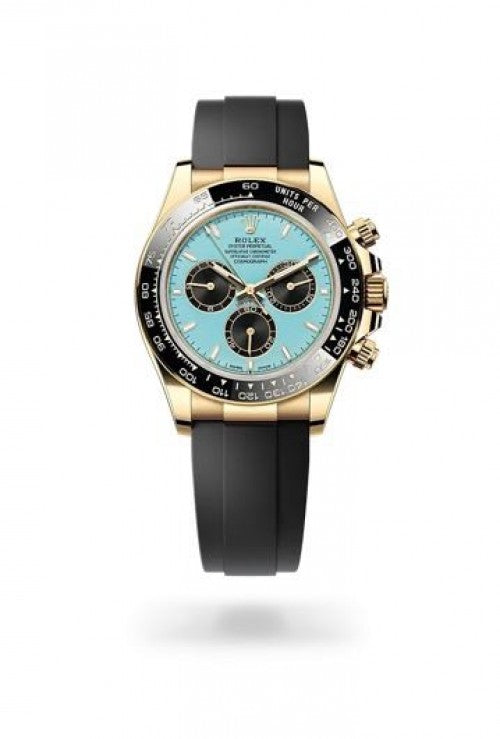 Rolex Daytona Turquoise Blue SEMI ETA BACK OPEN
