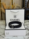 Chane_l Premium Quality Silver Initials Buckle With Box And Dust Bag Including Carry Bag (33-3)