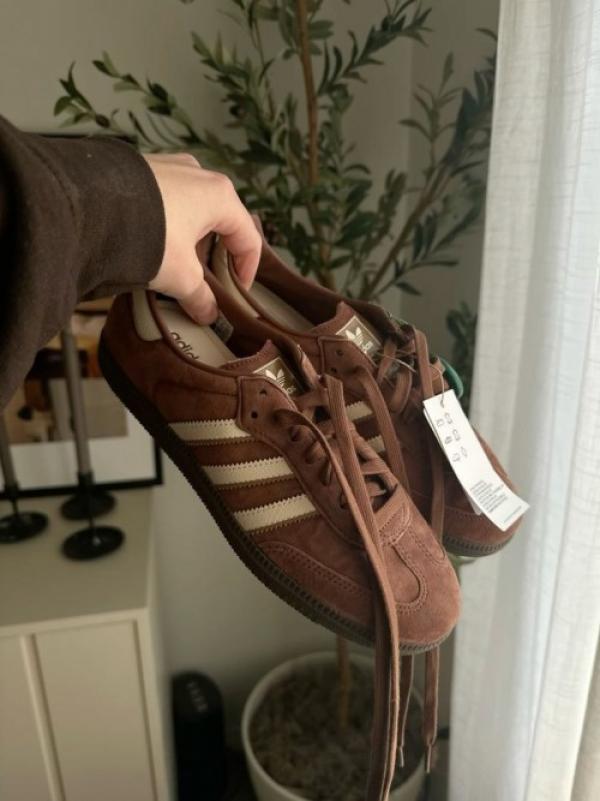Adida_ss Samba preloved brown suede quality 561