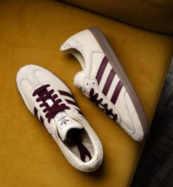 Adida_ss Samba Wonder White Maroon For Mens 505