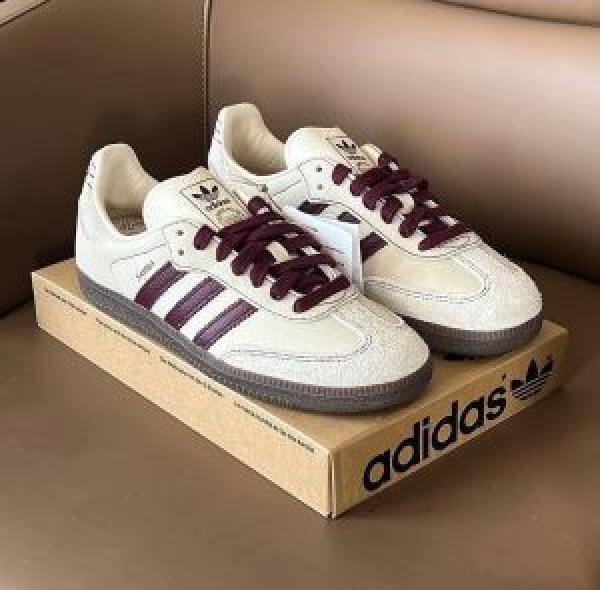 Adida_ss Samba Wonder White Maroon For Mens 505