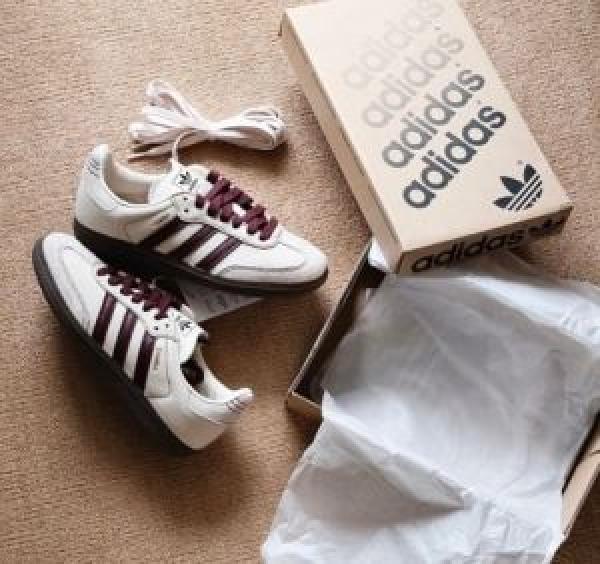 Adida_ss Samba Wonder White Maroon For Mens 505