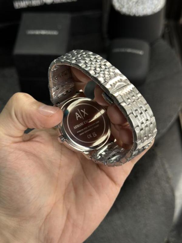 Arma i Exchange AX Silver White Premium Watch