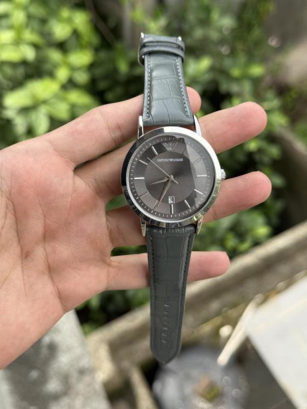 Emporio Arma i Premium Mens Watch (GreySilver)