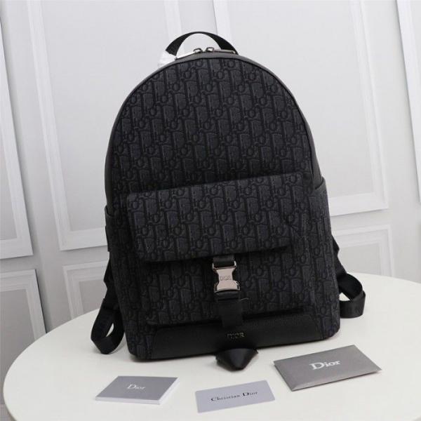 CHRISTIAN DIO_R BAGPACK WITH DUST BAG PREMIUM QUALITY (BLACK)