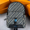 CHRISTIAN DIO_R BAGPACK WITH DUST BAG PREMIUM QUALITY (BLUE)