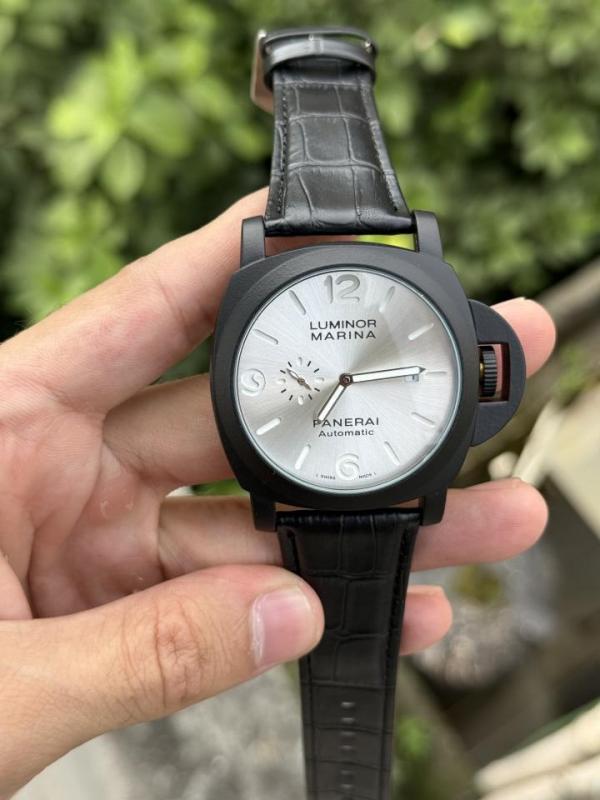 Luminor Panerai Marina Mens Watch (BlackWhite)