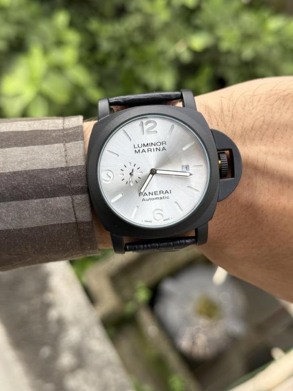 Luminor Panerai Marina Mens Watch (BlackWhite)