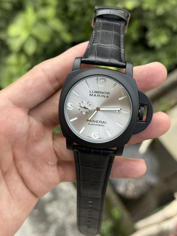 Luminor Panerai Marina Mens Watch (BlackWhite)