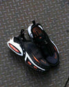 Nikee Airmax Craze Black Platinum Tint Bright Citrus