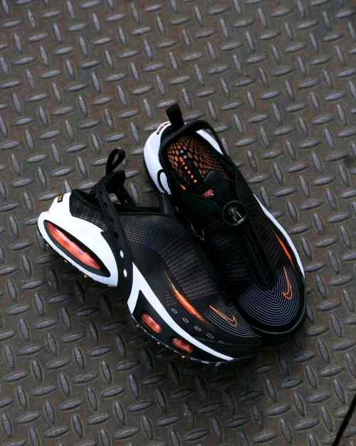 Nikee Airmax Craze Black Platinum Tint Bright Citrus