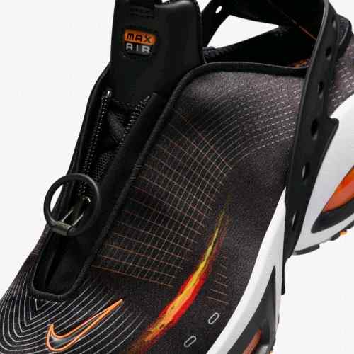 Nikee Airmax Craze Black Platinum Tint Bright Citrus