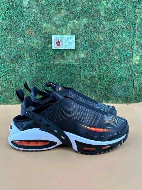 Nikee Airmax Craze Black Platinum Tint Bright Citrus