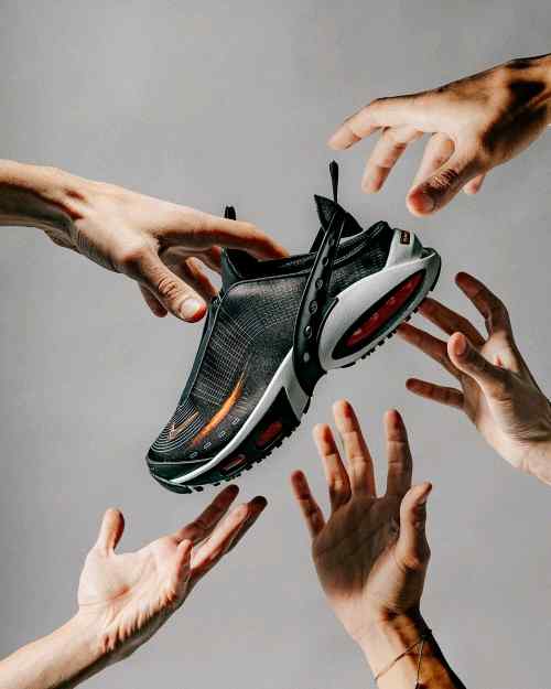 Nikee Airmax Craze Black Platinum Tint Bright Citrus