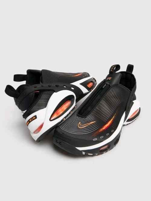 Nikee Airmax Craze Black Platinum Tint Bright Citrus