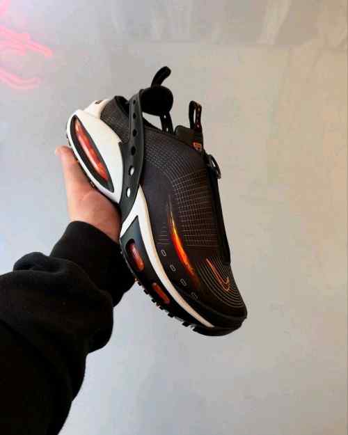 Nikee Airmax Craze Black Platinum Tint Bright Citrus