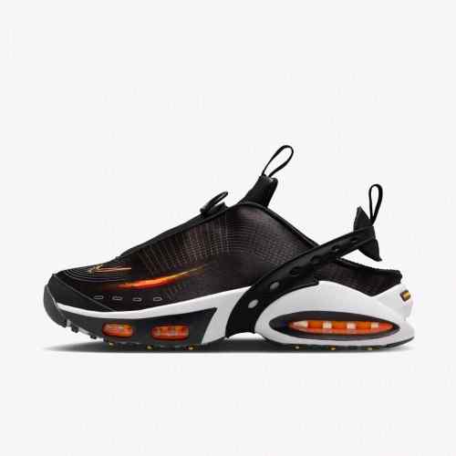 Nikee Airmax Craze Black Platinum Tint Bright Citrus