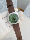 FOSIL_CHRONO_GREEN_SILVER_BROWN_BELT_290