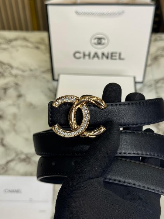 Chane_l Premium Quality Golden Initials Buckle With Box And Dust Bag Including Carry Bag (23)