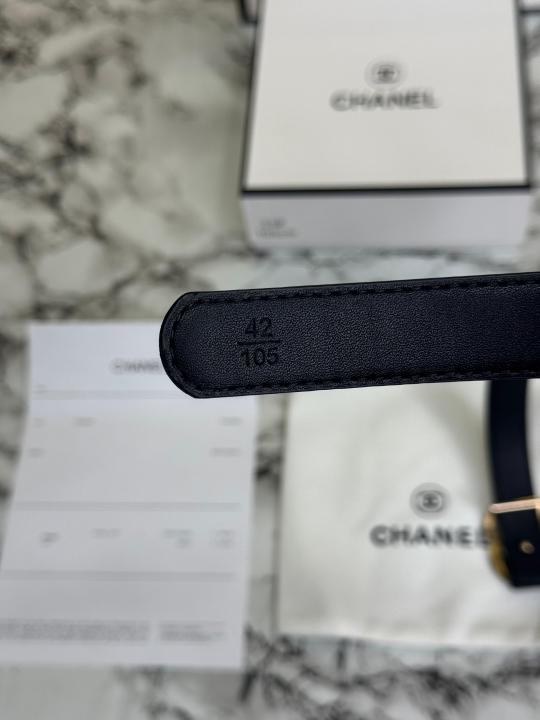 Chane_l Premium Quality Golden Initials Buckle With Box And Dust Bag Including Carry Bag (23)