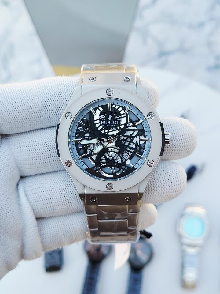 Hublot Classic Fusion Metal SIlver AT385