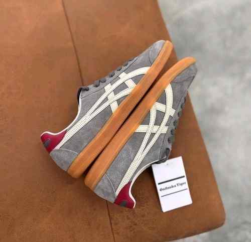 Onitsukaa Tiger Tokuten Grey White Suede Quality