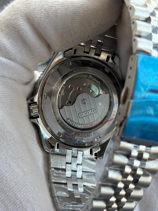 Seiko 5 Sports Brown Black Premium Back Open W294