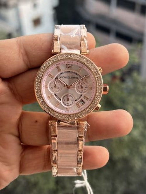 MICHAEL KORRS WIFT MOVEMENT PINK DIALR