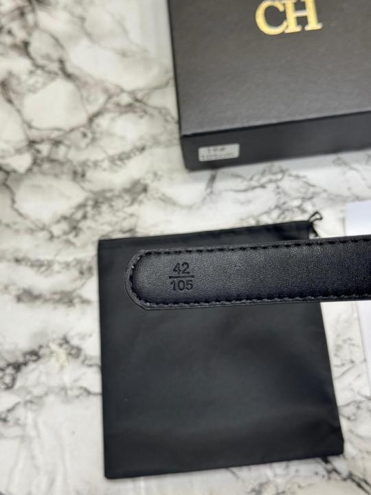 Carolina Herrera Premium Quality Belt With Box And Dust Bag Including Carry Bag (CH-19)