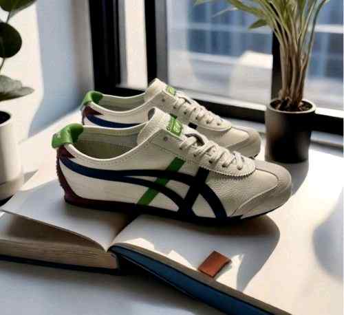 Onitsukaa Tiger Mexico 66 Mako Camo Blue fix