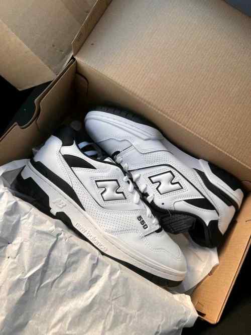 Neww Balancee 550 Oreo White Black